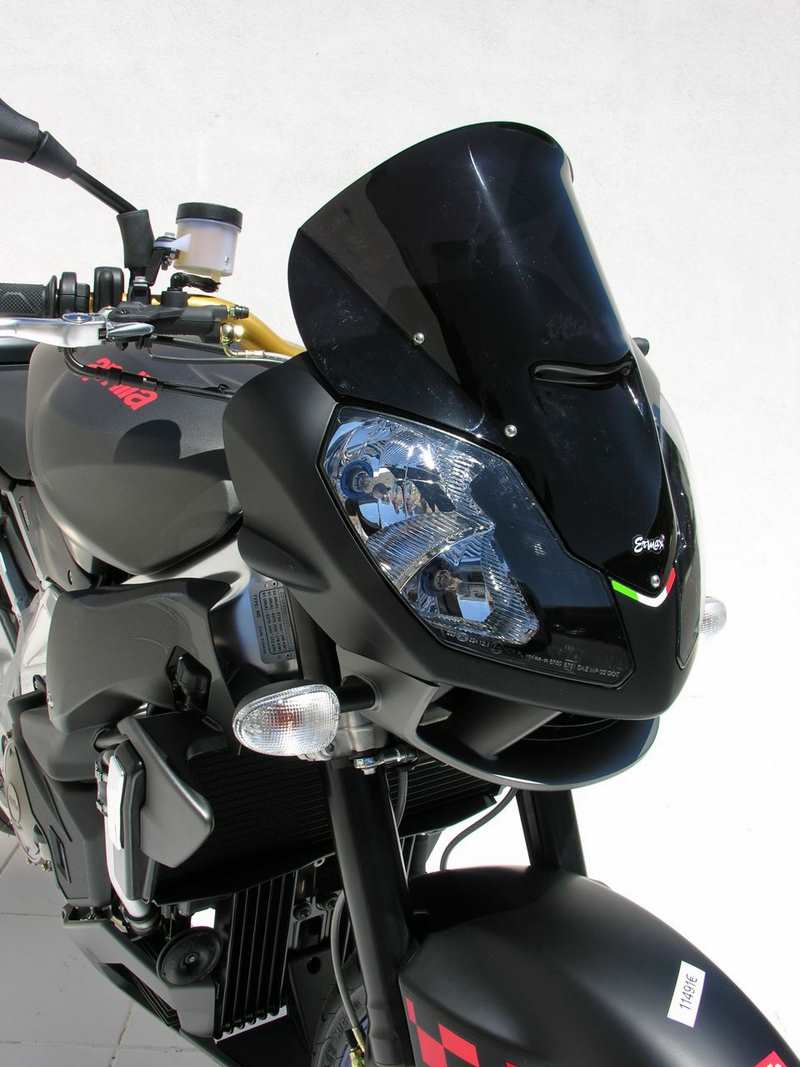 Ermax high protection windshield ermax for RSV 1000 TUONO R 2006/2011 clear | 010801071