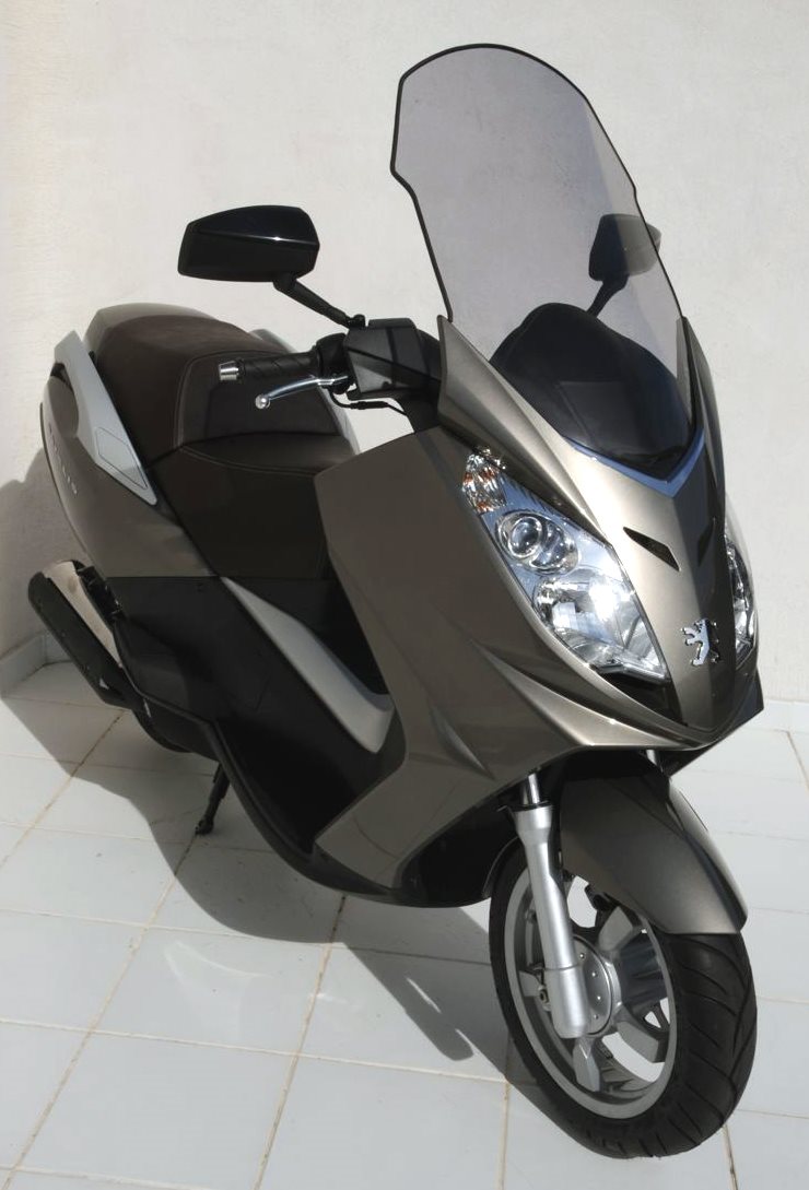 Ermax scooter windshield ermax high protection +10 cm for SATELIS 125/250/400/500 2006/2011 clear | 011101001