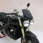Ermax nose fairing screen (15cm and tĂŞte of fork Ă drill ) ermax for SPEED TRIPLE 1050 2008-2010 clear | 0121024-01