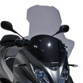 Ermax high protection windshield (70 cm + protections of hands ) ermax for MP3 350 and 500 HPE (Sport-Business ) 2018-2019 clear | 0153P15-01