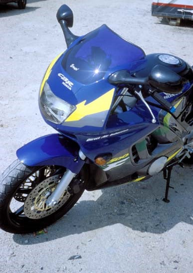 Ermax screen original size ermax for CBR 600 F 1995-1998 sky blue | 020100030