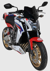 Ermax saute vent sport 28 cm ermax for CB 650 F (+ kit paws fix ) 2014/2016 clear | 030101150