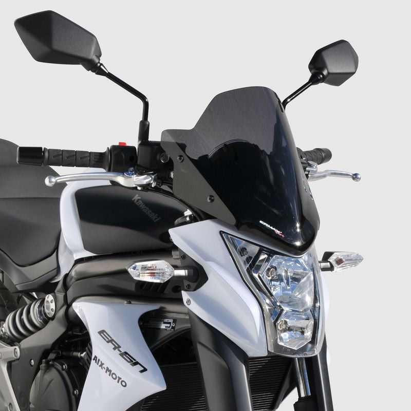 Ermax sport screen 33 cm (+ kit fix ) ermax for ER 6 N 2012/2016 clear | 030301082