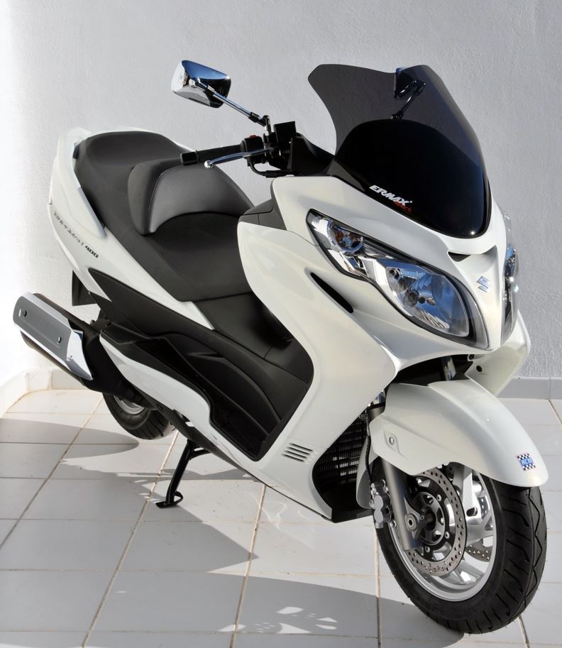 Ermax windshield sport (47cm ) ermax for BURGMAN 400 injection 2006-2016 clear | 030401085