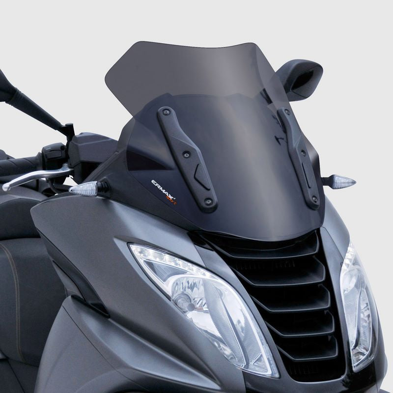 Ermax sport screen ermax for Metropolis 400i 2013-2019 light black | 031103008
