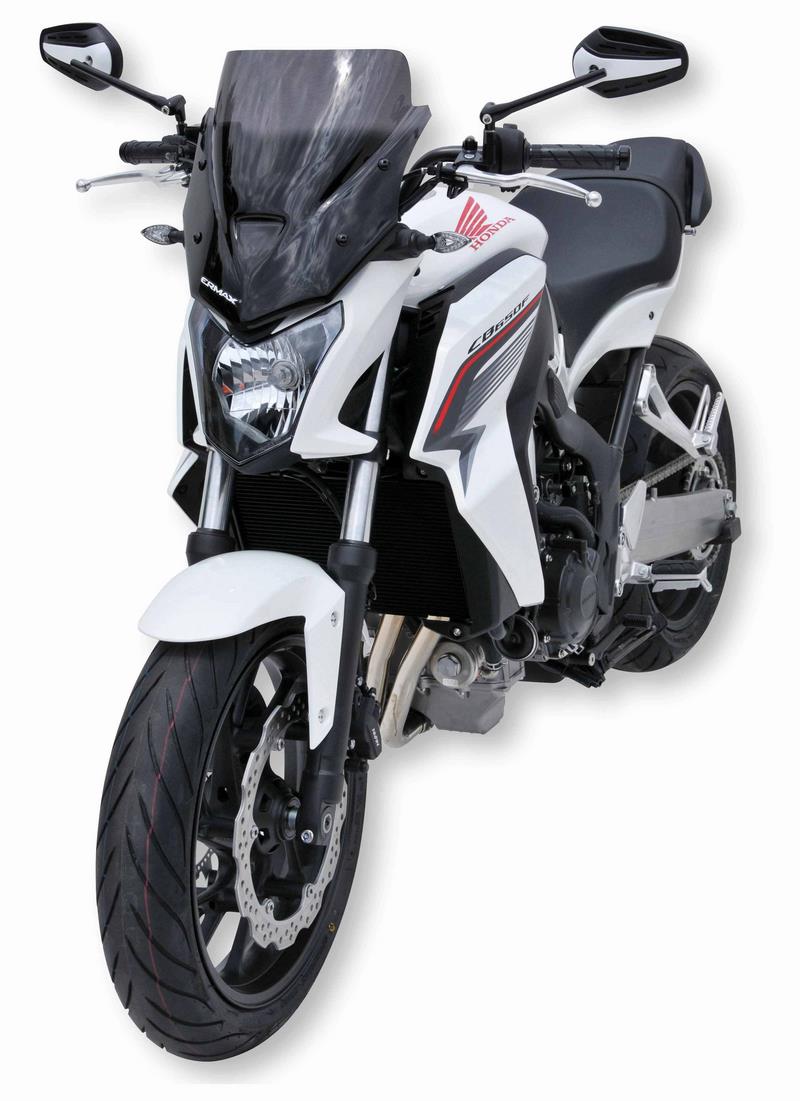Ermax nose screen ermax 38 cm for CB 650 F (+ kit fix and paws ) 2014/2016 clear | 060101150