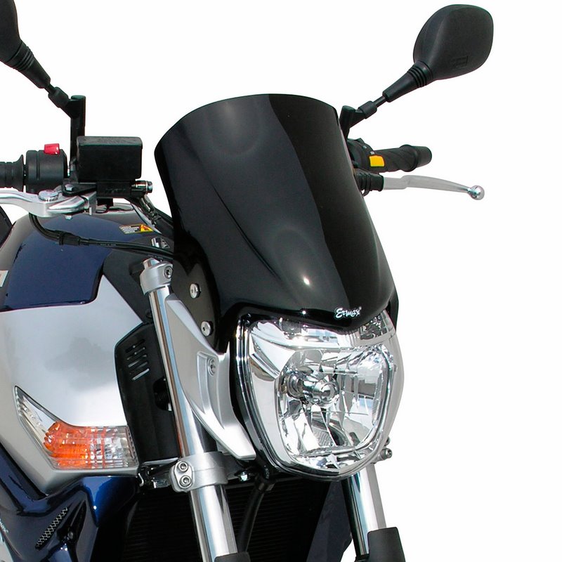 Ermax nose screen (30cm+kit of fix.et brackets metallic ) ermax for GSR 600 2006-2007 sky blue | 060400080