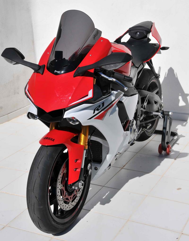 Ermax screen Aéromax (41cm ) ermax for YZF R1 2015-2019 clear | 070201126