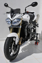Ermax nose fairing (25 cm + screen light black ) ermax for STREET TRIPLE 2012, unpainted 2012 | 232100031