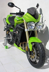 ERMAX Tete De Fourche Street Triple (+Bulle Noir Satin (Série Black Line) Triple 2008-2011 | 2321BL023