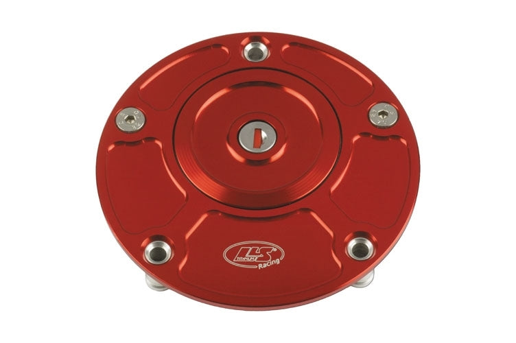 Ermax BE lls gas cap original lock yamaha universal red | 370206001