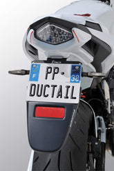 Ermax extension rear universal ductail MODELE touring black | 715018TOU