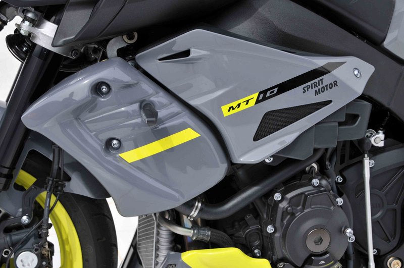 Ermax cooling air scoops ermax for MT 10/FZ 10 2016-2019, unpainted 2016/2019 | 760200132
