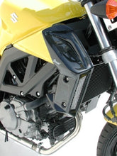 Ermax cooling air scoops ermax for sv 650 N 2003/2005 metallic grey clear & silver carbon look | 760413077