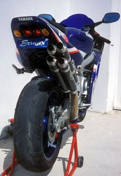 ERMAX Undertail Ermax For Yzf R6 99/2000 Blue Metal With Holes For Taillight | 770214055