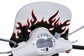 Ermax fixspv fitting kit full black for pare shield VESPA GTS-LX-S | 900502003