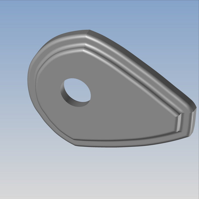 Ermax iscbr indy spacer black for cbr 125 2011/2014 | 9101NO002