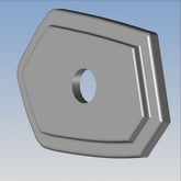 Ermax iszr indy spacer (blinkers adapter + 2 washers diam 8 LL ) for Z 750 R and Z 800 black | 9103NO002