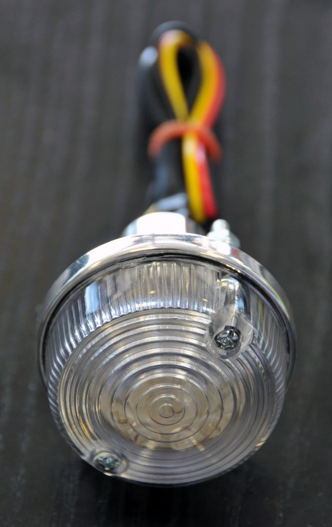 Ermax feu01 taillight round white with led | 910501012