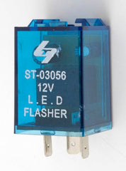 Ermax cent2 blue turn signal flasher relay for led/bulb indicators | 910504009
