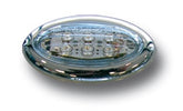 Ermax no. 5 mini side markers oval white with led | 9105BC005