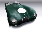 ERMAX Headlight Screen (By Pair -Épaisseur 3Mm ) Ermax For Jaguar Type C 1951-1953 Clear | BPJG001-01