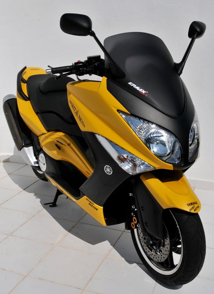 Ermax hypersport windshield (55 cm ) ermax for T MAX 500 2008-2011 light black | HY0203092