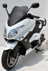 Ermax hypersport windshield (55cm - cutting en v ) ermax for T MAX 500 2008-2011 light black | HY0203V92