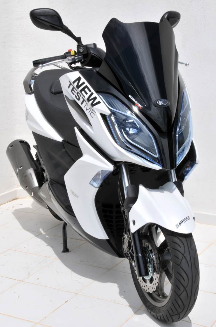 Ermax sport screen ermax for K-XCT 125/300I 2013-2019 light black | HY4103014