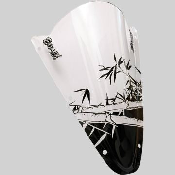 ERMAX Sérigraphie Black Bamboo For Screen And Windshield | SE05PBBAM