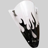 ERMAX Sérigraphie Black Flaming For Screen And Windshield | SE05PBFLA