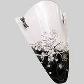 ERMAX Sérigraphie Black Sakura For Screen And Windshield | SE05PBSAK