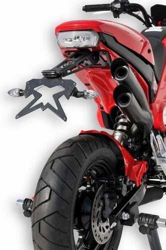 Ermax sup10 lisence plate holder aluminium black arm ermax for MSX 125 2013-2016 | SUP118138