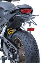 ERMAX Sup13 Aluminium Tail Skirt Déporté With Blinkers Holder Black | SUP13T13