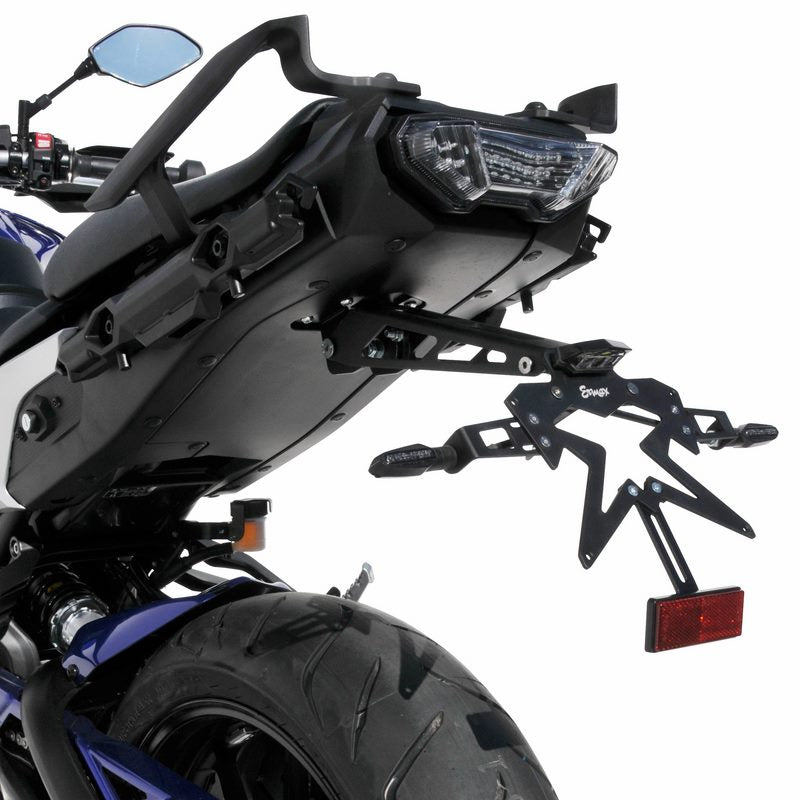 Ermax sup10 lisence plate holder aluminium black arm ermax for MT 09(FZ 9 ) Tracer 2015-2017 | SUP218125