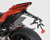 Ermax sup10 lisence plate holder aluminium black arm ermax for Z 1000 2014-2017 | SUP318087