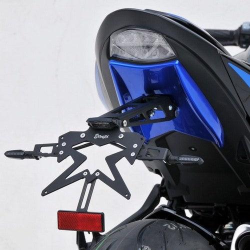 Ermax sup10 lisence plate holder aluminium black arm ermax for GSX S 750 2017 | SUP418S89