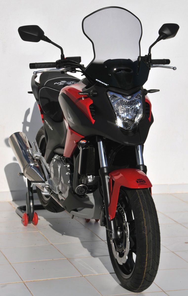 Ermax touring screen + 15 cm (total height 48 cm ) + taking d' air ermax for NC 700 X 2012/2013 clear | TO0101127