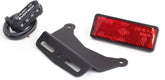 Kit Including Led Light, Rear Reflector Support 30° Tilt Angle And Reflector