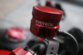 Front Brake Fluid Reservoir With Side Fluid Outlet