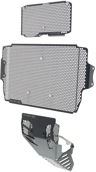 EVOTECH PERFORMANCE Radiator + Oil Guard + Engine Guard Set | PRN012480-012481-014575