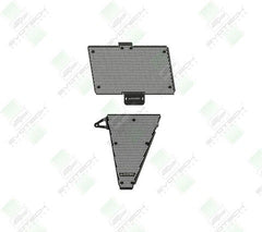 Evotech Performance Ducati, EP Ducati Streetfighter V2 Radiator Guard Set (2022+) | PRN015818-015820