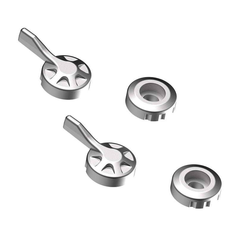 EVOTECH PERFORMANCE Evo Brake And Clutch Lever Silver Adjusters | PRN016628