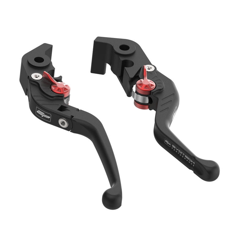 Evotech Performance Evo Folding Clutch and Short Brake Lever set | PRN033736-034022