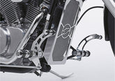 Round Style Forward Control Kit Silver