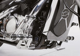Round Style Forward Control Kit Silver