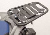 Fehling Topcase Carrier „flex“, black from metal sheet with 16 mm tube border and screw-on grip bracket | 6205 T