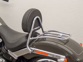 Fehling Driver Sissy Bar with big rounded pad and carrier | 6233 FRG