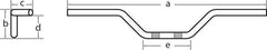 Fehling Superbike-Handlebar, black | 7033 LN 44