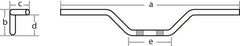 Fehling Handlebar, flat and wide | 7099 LN 59
